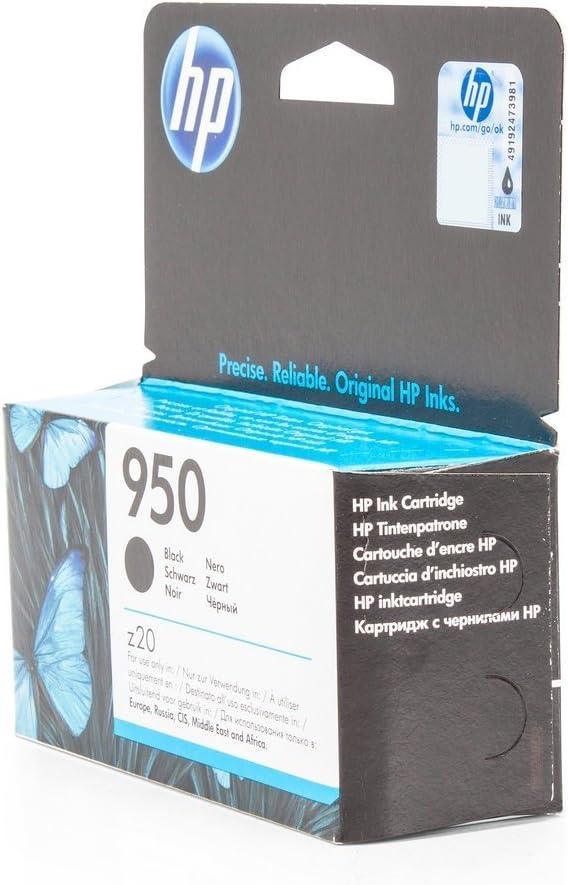 HP 950 - CN049AE - 1 x Black - Ink cartridge - For Officejet Pro 251dw, 276dw, 8100, 8600, 8600 N911a, 8610, 8620, 8625, 8630 - eBuy UAE